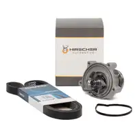 HIRSCHER Wasserpumpe + DAYCO Keilrippenriemen f&uuml;r MERCEDES W168 A140-210 Vaneo mit Klima
