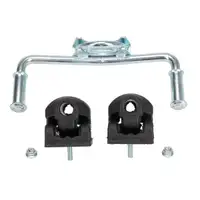 HJS Abgasrohr Reparatursatz f&uuml;r CITROEN C3 2 3 C4 PEUGEOT 2008 208 OPEL Crossland X 1.2