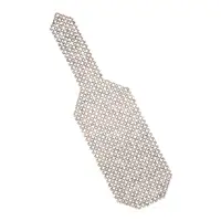 HP Sitzauflage Sitzaufleger Kugelauflage Holzkugeln Holzperlen Massage 34x128 cm anthrazit