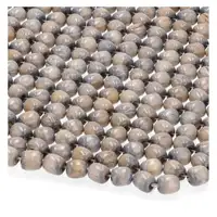 HP Sitzauflage Sitzaufleger Kugelauflage Holzkugeln Holzperlen Massage 34x128 cm anthrazit