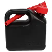 H&Uuml;NERSDORFF 810900 Gasoline Canister, Spare Canister, 3 L, Black