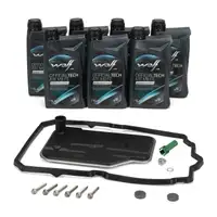 Getriebefilter Satz + 7L WOLF ATF MB FE Getriebe&ouml;l MB 236.15 f&uuml;r MERCEDES 7-Gang 722.9