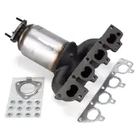 IMASAF Katalysator + Krümmer für OPEL Astra G Vectra B Zafira A B 1.4 16V 1.6 16V