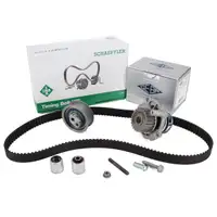 INA Zahnriemensatz + GEBA Wasserpumpe f&uuml;r VW Golf 5 Passat B6 Touran AUDI A3 8P 2.0 FSI