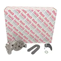 IWIS &Ouml;lpumpe + Steuerkettensatz f&uuml;r VW Golf 4 Passat POLO 4 Sharan 7N T5 A3 8L1 A4 B5-7 A6