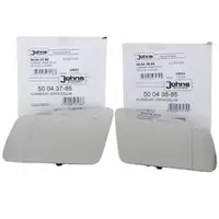 2x JOHNS Asph&auml;risch Beheizt Spiegelglas f&uuml;r MERCEDES W176 W246 W204 W212 X156 X204 W221