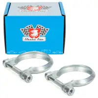 2x JP GROUP Auspuffschelle Spannband f&uuml;r PORSCHE 996 3.4/3.6 Carrera 3.6 GT3 99611110800