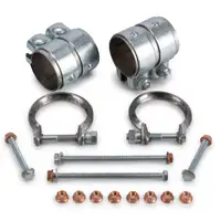 JP GROUP Edelstahl Sport Endschalld&auml;mpfer + Zubeh&ouml;r f&uuml;r PORSCHE 996 3.4/3.6 Carrera / S