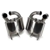 JP GROUP Edelstahl Sport Endschalld&auml;mpfer Set f&uuml;r PORSCHE 996 3.4/3.6 Carrera / S