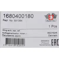 JP GROUP Kotfl&uuml;gel Verbreiterung f&uuml;r PORSCHE 911 930 hinten rechts 93050390800