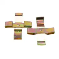 JP GROUP Haltestift + Federblech Bremsbel&auml;ge f&uuml;r PORSCHE 924 944 vorne 94435195202