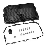 Getriebe&ouml;lwanne + Dichtung + Filter + 8L WOLF Getriebe&ouml;l f&uuml;r BMW 8-Gang 8HP45-75