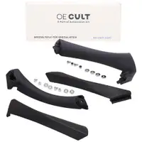 2-Piece Door Handle Set (Pull Handle) in Black for BMW 3 Series E90/E91 (model year 2007 and later) &ndash; Interior