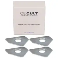 4x OE-CULT Reparaturblech Wagenheberaufnahme Aufnahme für MERCEDES 190 W201 2016160247