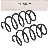 2x OE-Cult Fahrwerksfeder f&uuml;r VW Golf 5 6 Touran Octavia 2 Superb 2 vorne 1K0411105DM