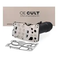 OE-CULT Ölkühler + Filter + Gehäuse für BMW E90-E93 F30 F31 F20 F10 F25 N47 11428512283