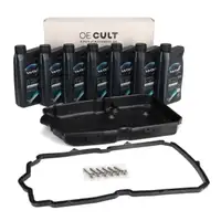 OE-Cult Getriebe&ouml;lwanne + 7L WOLF ATF MB 236.15 Getriebe&ouml;l f&uuml;r MERCEDES 7-Gang 722.9