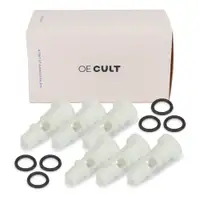 6x OE-Cult Isolierung Halter Einspritzd&uuml;se f&uuml;r MERCEDES W201 W124 M103 M104 1030780283