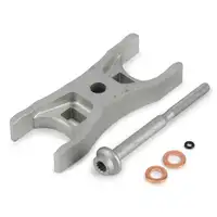 2x Halter + Schraube Einspritzd&uuml;se f&uuml;r VW Golf 6-8 Passat B7 B8 T6 1.6/2.0 TDI 04L130216