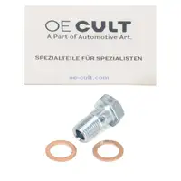 OE-Cult Hohlschraube Turbolader + Dichtungen f&uuml;r BMW 1er 2er 3er X1 X2 X3 MINI 07119907291