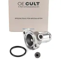 OE-Cult Wasserflansch K&uuml;hlmittelflansch Flansch + Dichtung f&uuml;r AUDI 80 B3 90 B3 068121145K
