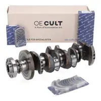 OE-CULT Kurbelwelle + KOLBENSCHMIDT Lagerschalen f&uuml;r BMW 1er 3er 5er MINI N47 B47