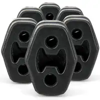 6x OE-Cult Halter Auspuff Gummi Aufh&auml;ngung f&uuml;r AUDI SEAT SKODA VW 6X0253147