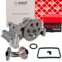 OE-Cult &Ouml;lpumpe + Steuerkettensatz + Saugrohr f&uuml;r VW Passat B5 B5.5 A4 A6 1.6 1.8 T 2.0