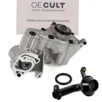 OE-Cult Oil Pump + Sealing Ring + Suction Pipe for VW Golf 5 GTI, Passat B6, Tiguan 1.8/2.0 TFSI