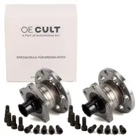 2x OE-Cult Radnabe + Radlager f&uuml;r VW Passat B5 AUDI A6 C5 SKODA Superb 1 hinten 8E0501611J