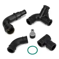 Schlauch Set Kurbelgeh&auml;use f&uuml;r AUDI A3 8L1 SKODA Octavia 1 1.8 T 150/180 PS