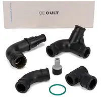 OE-Cult Kurbelgeh&auml;use Rep.-Satz Ventil + Schl&auml;uche f&uuml;r AUDI A4 B5 B6 B7 A6 1.8 058103247