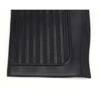 Schwellerbelag Einstiegsbelag Gummi f&uuml;r MERCEDES SL R107 C107 schwarz links 1076860180