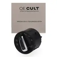 OE-Cult Lichtschalter Hauptlichtschalter f&uuml;r VW Golf 5 Passat B6 Touran 1T 3C8941431AXSH