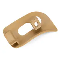 Kappe Abdeckung Sonnenblende f&uuml;r MERCEDES E-KLASSE A124 SL R129 beige links 1298110561