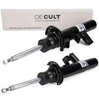 2x OE-Cult Sto&szlig;d&auml;mpfer Gasdruckd&auml;mpfer f&uuml;r BMW X3 F25 X4 F26 mit EDC vorne