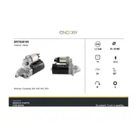 ENCORY Anlasser 12V 17kW f&uuml;r BMW E81-88 F23 E90-93 F30-34 F32-36 F10/11 X1 X5 12417638194