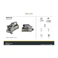 ENCORY Anlasser 12V 17kW f&uuml;r BMW F45 F46 X1 F48 X2 F39 MINI F55 F56 B37 B47 12418570845