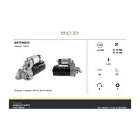 ENCORY Anlasser 12V 18kW f&uuml;r BMW E87 E90-93 E60/61 E63/64 X3 X5 X6 M47 M57 N57 12417796892