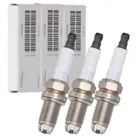 3x ORIGINAL GM OPEL Z&uuml;ndkerze Agila A bis 08.2003 Corsa B C 1.0 12V 54/58 PS 95519055