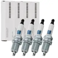 4x ORIGINAL GM OPEL Spark Plug Adam Corsa D E 1.2/1.4 LPG 86/87/90 HP 25194155