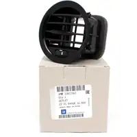 ORIGINAL GM OPEL PIANO SCHWARZ Luftd&uuml;se L&uuml;ftungsd&uuml;se Adam Corsa D mitte 13417363