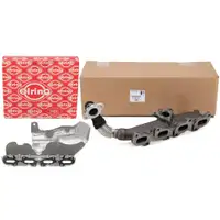 ORIGINAL Abgaskr&uuml;mmer + ELRING Dichtung Hitzeschutzblech f&uuml;r OPEL Astra Zafira 1.6 CDTI