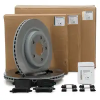 ORIGINAL OPEL Brake Discs + Brake Pads Insignia A POC J61/61/64 Rear 1680581680