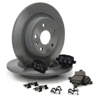 ORIGINAL GM OPEL Brake Discs + Brake Pads Astra K RPO J60 Rear 1680583980