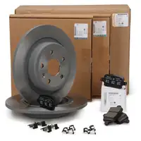 ORIGINAL GM OPEL Brake Discs + Brake Pads Astra K RPO J60 Rear 1680583980