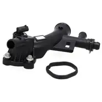 ORIGINAL Opel Wasserflansch + 3L DEX-COOL FrostschutzAstra J Corsa D E Zafira C 1.4