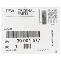 ORIGINAL OPEL Lampentr&auml;ger HALOGEN Heckleuchte R&uuml;ckleuchte K hinten links 39001577