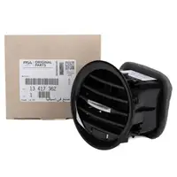 ORIGINAL PSA OPEL Luftd&uuml;se L&uuml;ftungsd&uuml;se Armaturenbrett SCHWARZ Corsa D 13417362