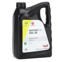 5L ORIGINAL 0W-30 Engine Oil + MAHLE Oil Filter for OPEL Crossland/10 Grandland/10 Combo 1.6 D